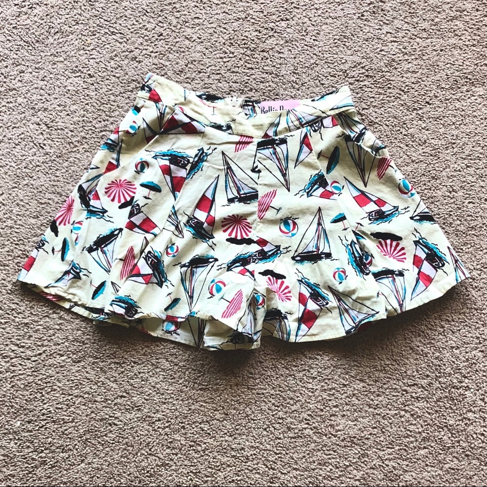 Sailboat skort